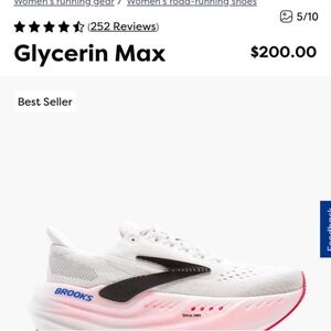 Brooks Glycerin MAX Gently Worn